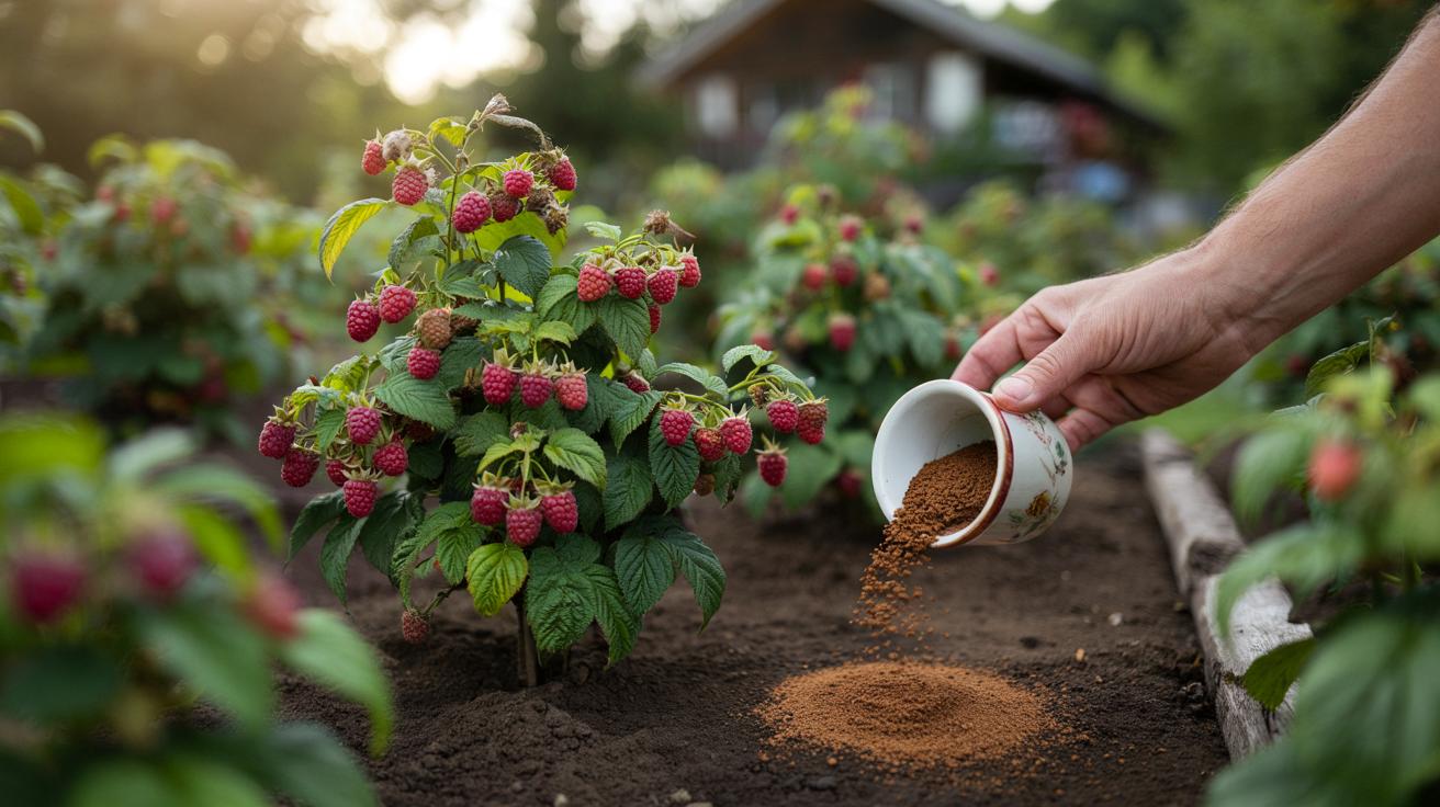 Prosty trik z filiżanką pozwala nawet podwoić plon malin i doświadczeni ogrodnicy stosują go co sezon