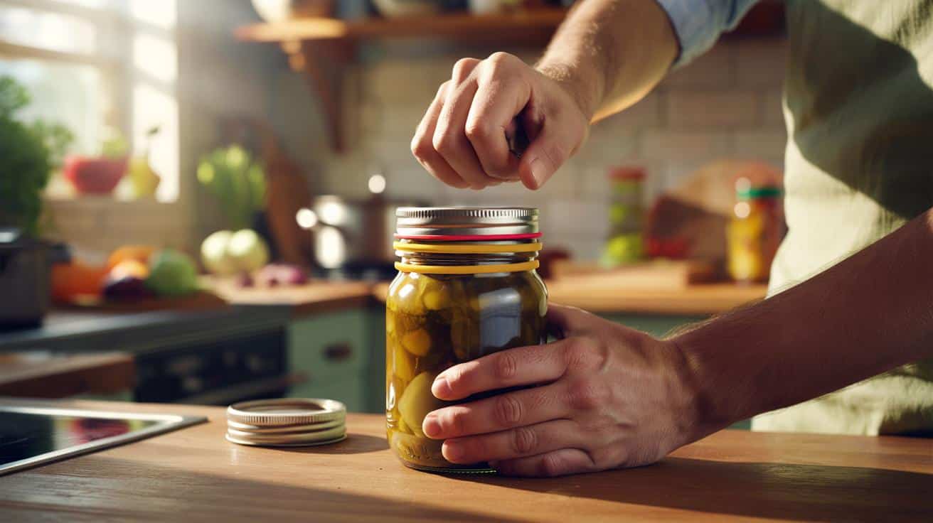 Trik z gumką recepturką który otwiera słoiki bez wysiłku