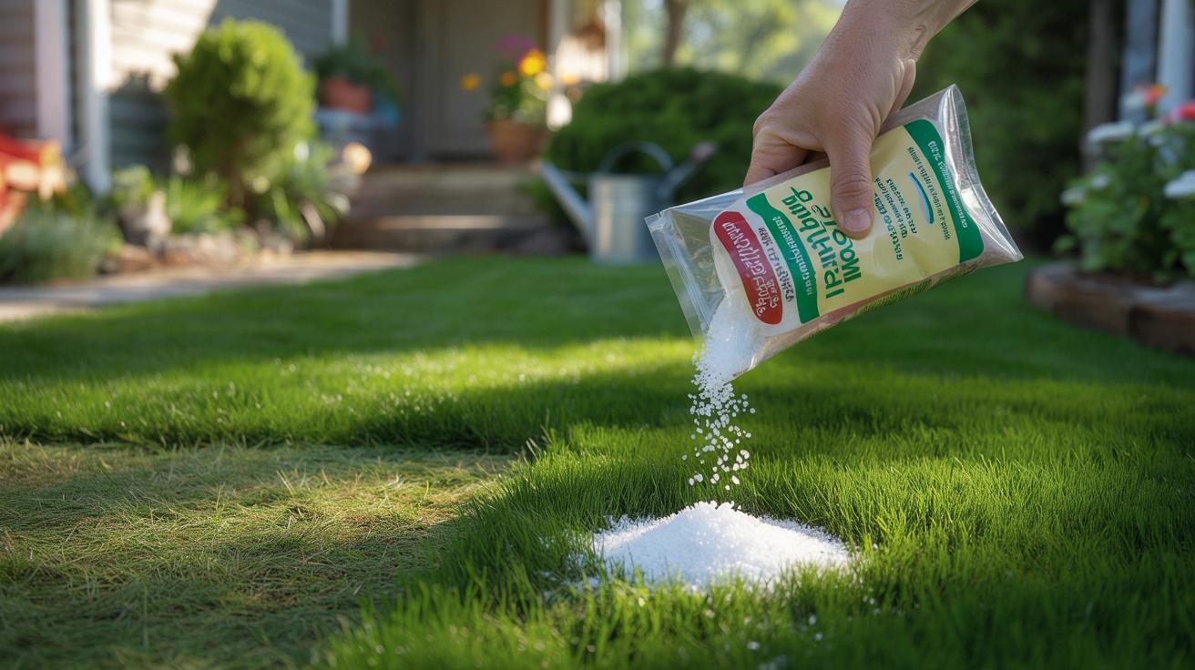 Trik za 5 zł z drogerii: ogrodnicy sypią to na trawnik przed latem