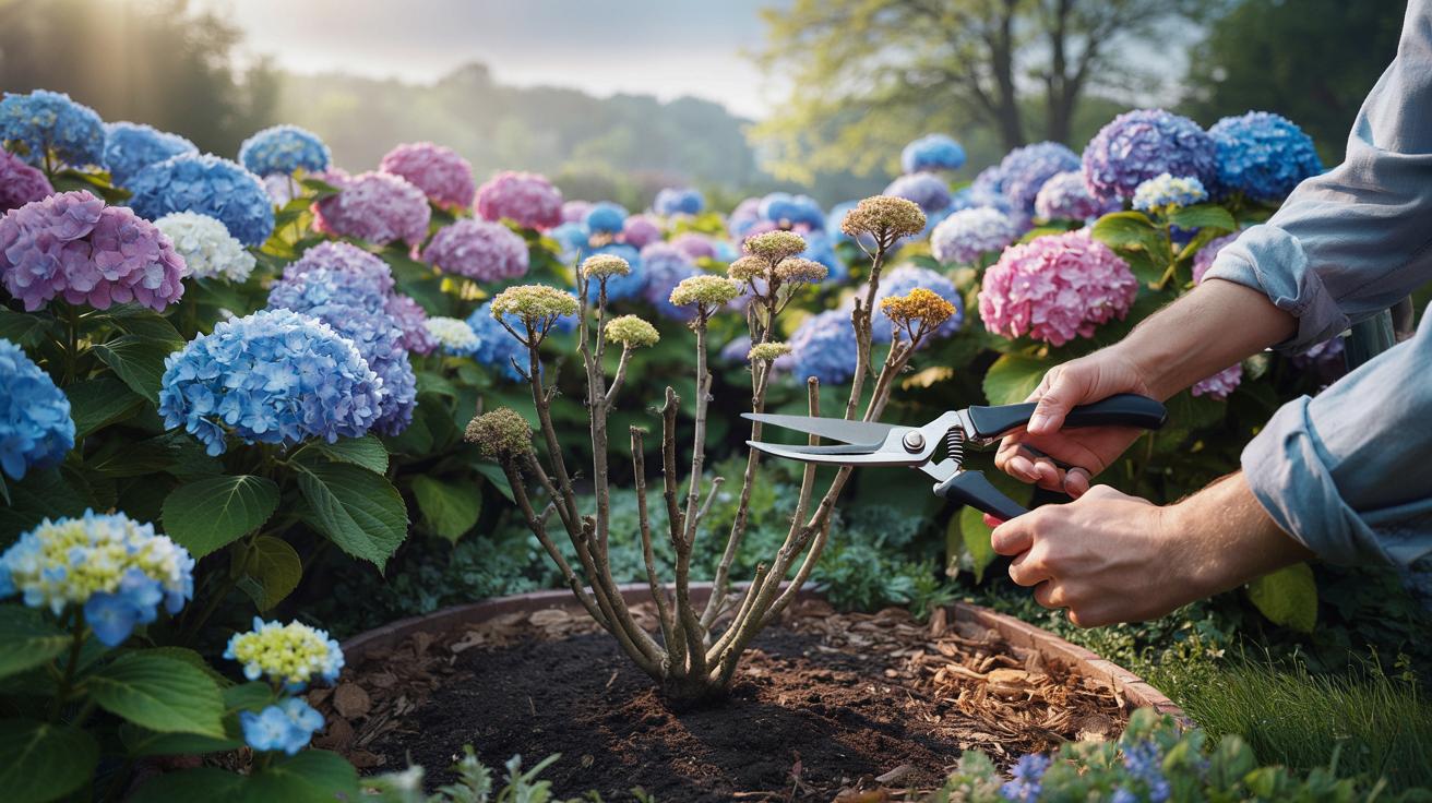 Te proste wiosenne triki sprawią, że hortensje zakwitną co roku jak szalone