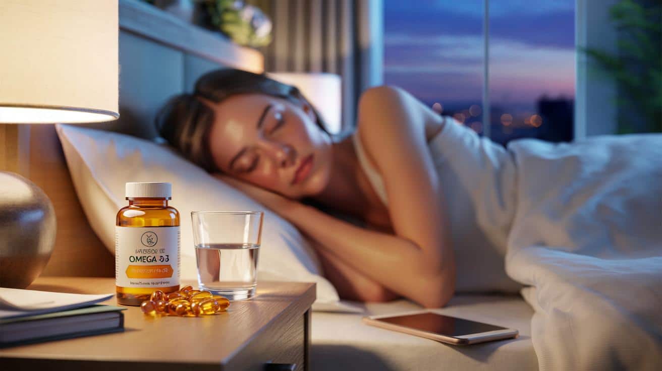 Trzy miesiące z kapsułkami omega-3: mniej stresu i lepszy sen?