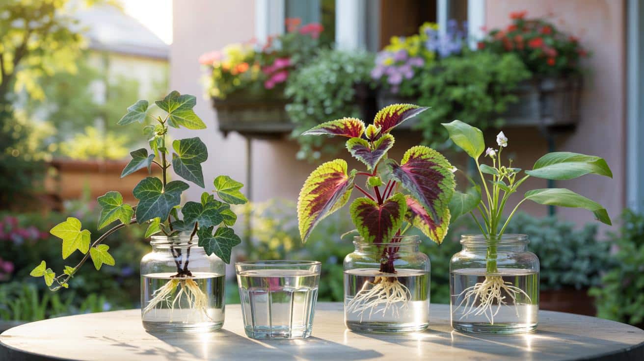 Trzy rośliny, które teraz łatwo rozmnożysz w wodzie i wypełnisz nimi ogród za darmo