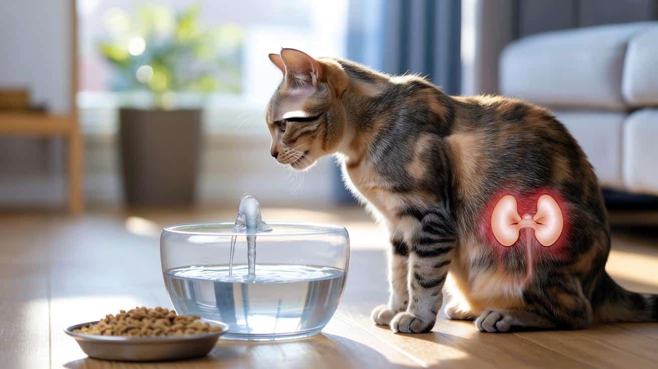 Twój kot omija miskę z wodą? Jeden błąd niszczy mu nerki po cichu