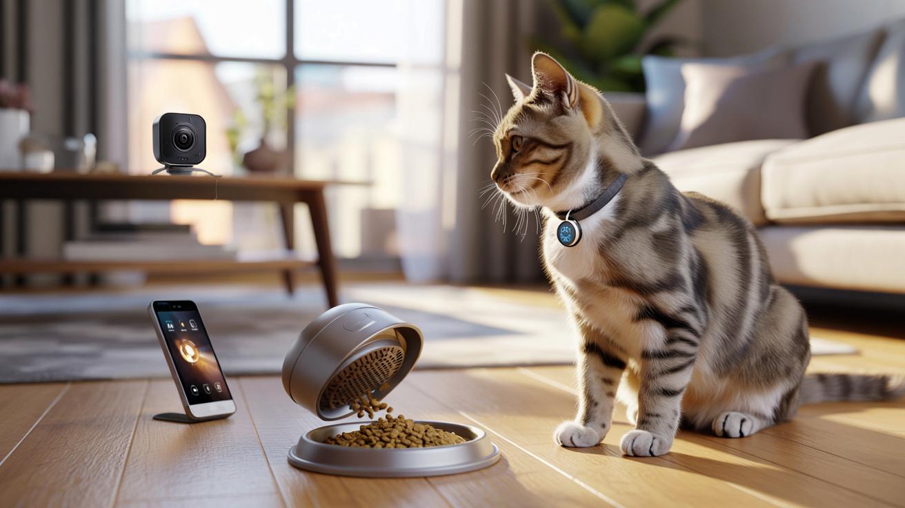 Twój kot sam w domu? 3 sprytne gadżety, które uspokoją sumienie