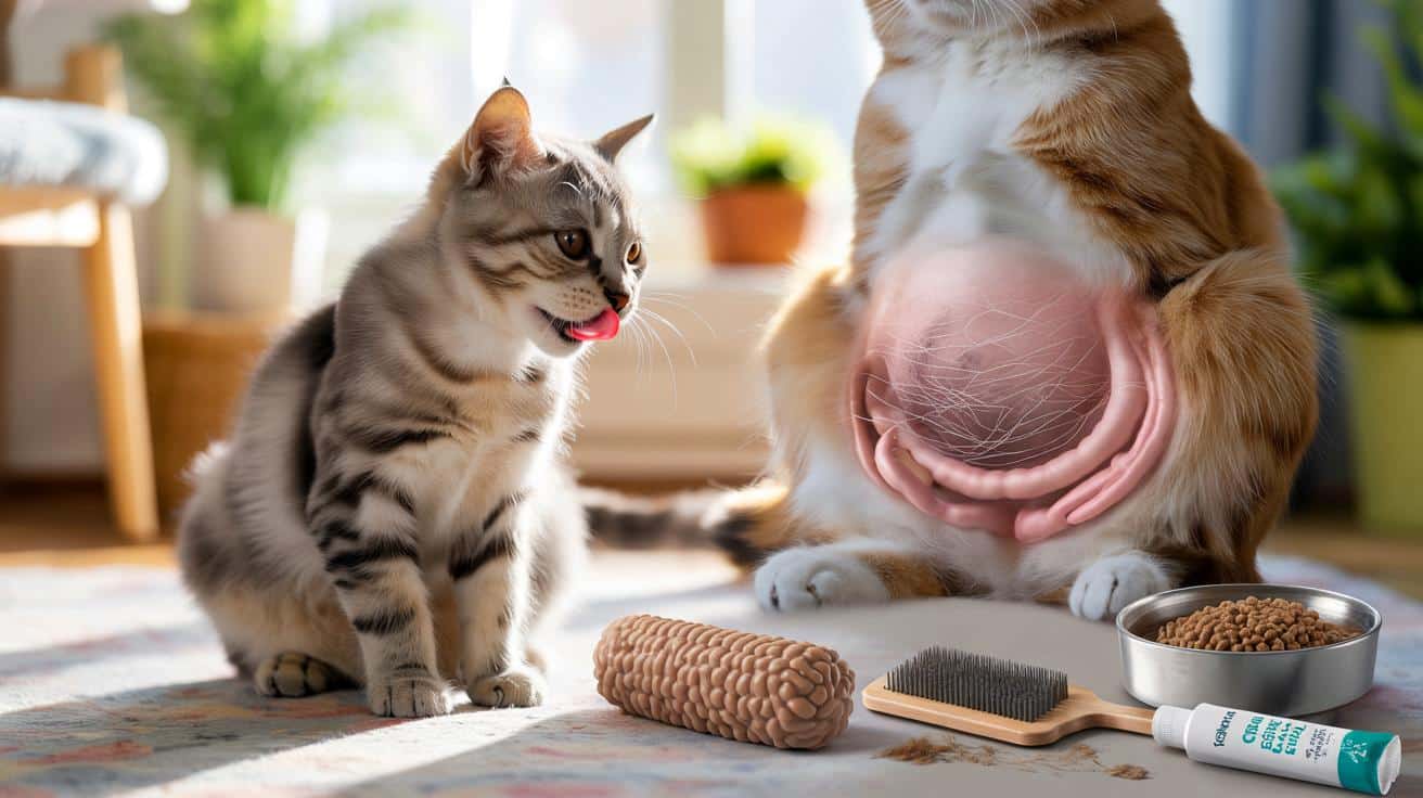 Twój kot wypluwa brązowe “wałeczki”? Sprawdź, co dzieje się w jego brzuchu