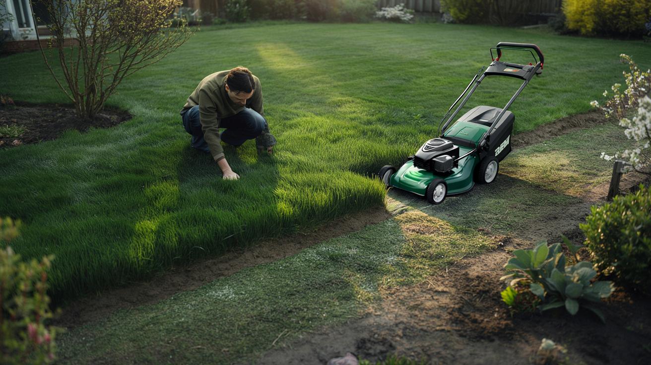 Twój trawnik będzie gęsty i zielony, jeśli unikniesz tego błędu przy pierwszym koszeniu