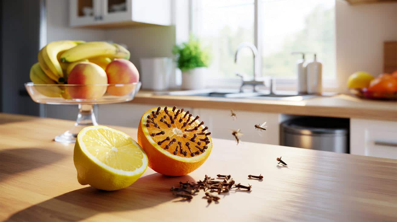 Uciążliwe muszki w kuchni? Ten prosty zapach naturalnie je przepędzi