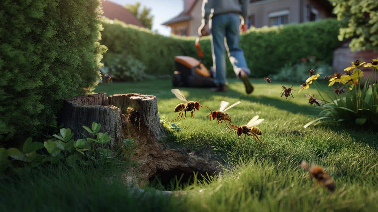 Ukryte gniazda szerszenia azjatyckiego. Nowe ostrzeżenie dla ogrodów