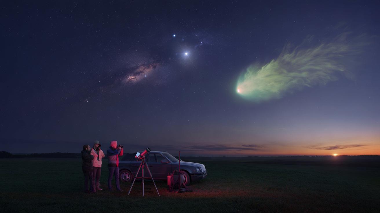 Unikalna kometa z krańców Układu Słonecznego przelatuje obok Ziemi tylko jeden jedyny raz