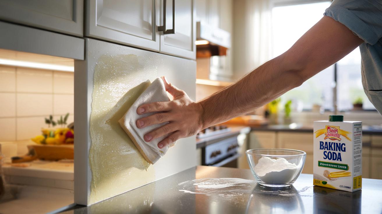 Uporczywy tłusty osad na szafkach kuchennych? Ten prosty trik naprawdę działa