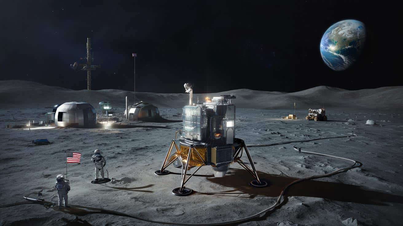 USA chcą zbudować na Księżycu reaktor jądrowy przed 2030 rokiem