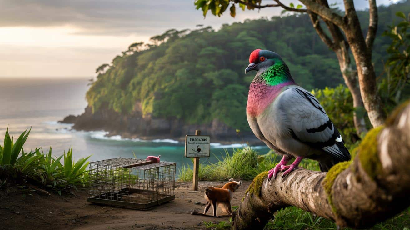 Jak usunięcie 131 kotów uratowało zagrożonego ptaka w Japonii
