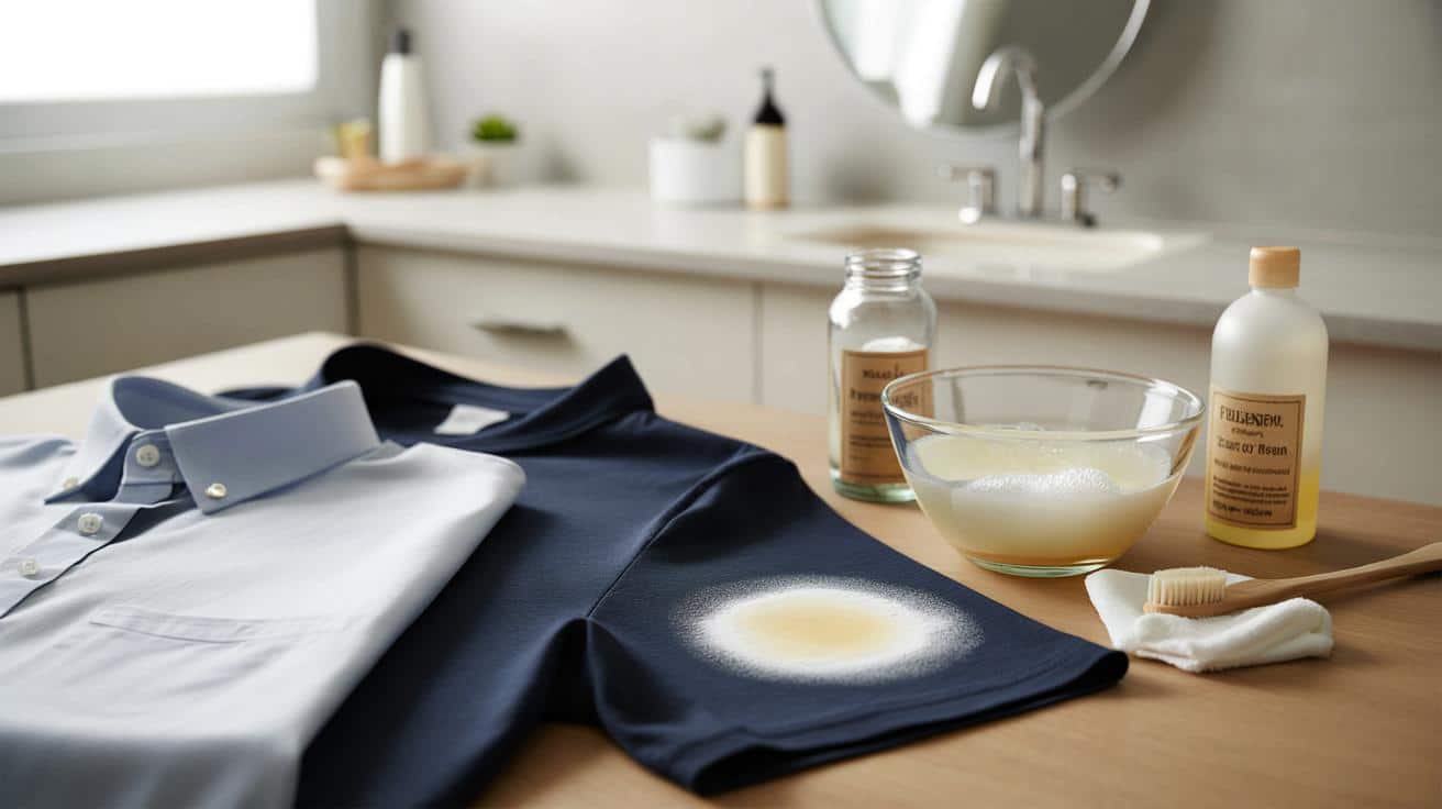 Prosty sposób na usunięcie plam z dezodorantu z ubrań