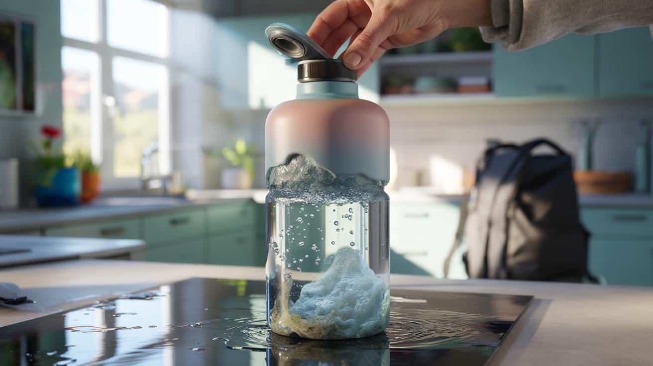 Używasz tej samej butelki na wodę od roku? W środku jest biofilm