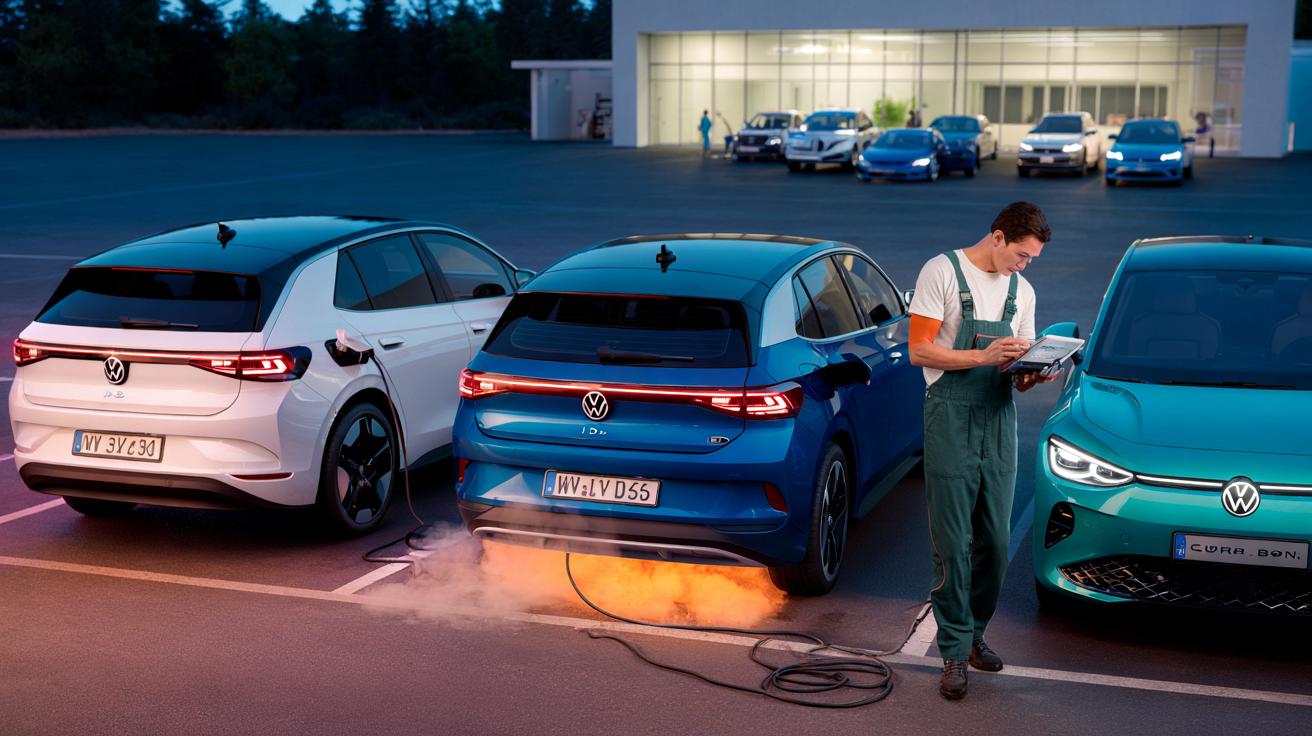 Volkswagen wzywa prawie 100 tys. aut elektrycznych. Problem z baterią i ryzyko pożaru