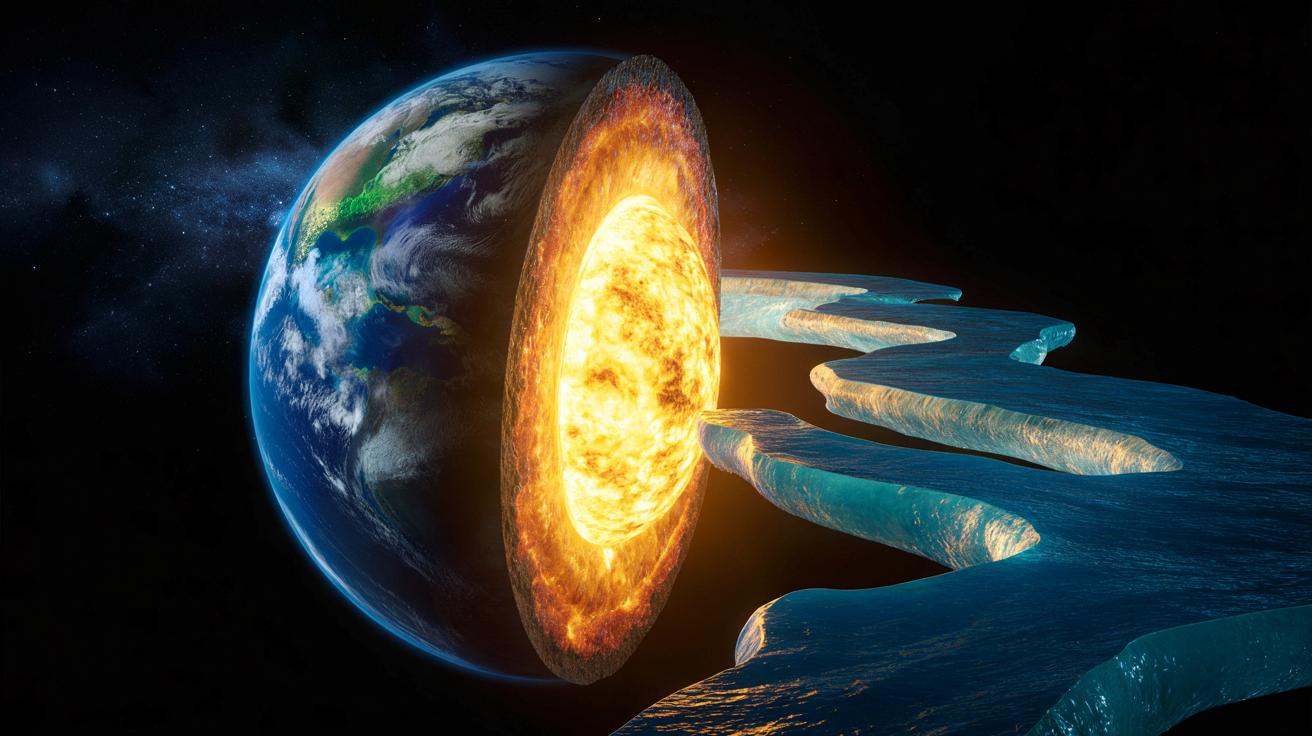 W jądrze Ziemi może kryć się wodór na 45 oceanów