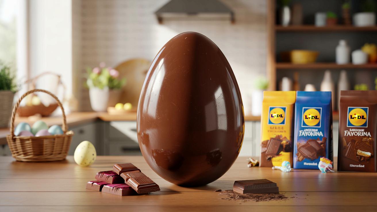 W Lidlu przed Wielkanocą hit: czekoladowe jajko bez dodatków