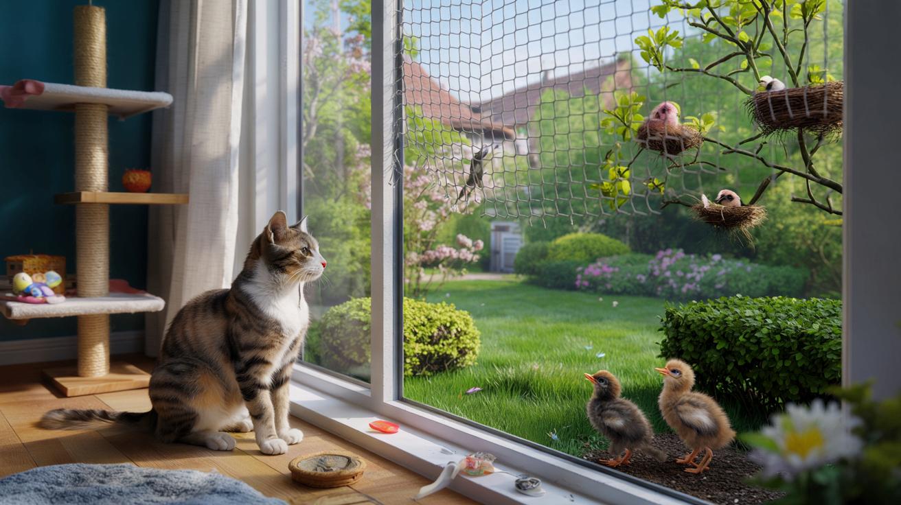 W marcu i kwietniu zatrzymaj kota w domu. Twój ogród dziękuje