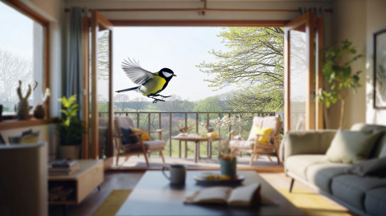 W marcu ptak wleciał ci do salonu? Ta wizyta ma proste wyjaśnienie