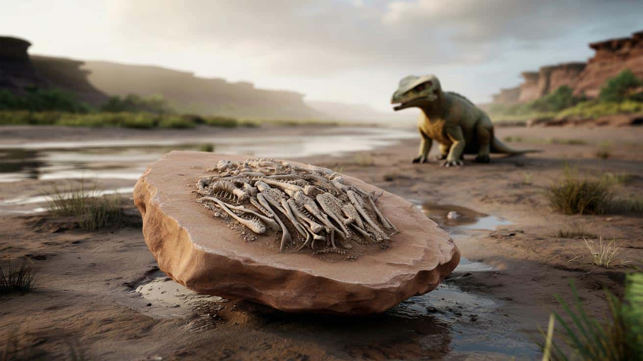 W skamieniałej „kupce” sprzed 290 mln lat kryje się scena polowania