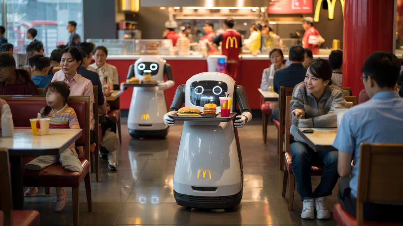 W tym McDonald’s kelnerów zastąpiły roboty. Tak wygląda fast food przyszłości