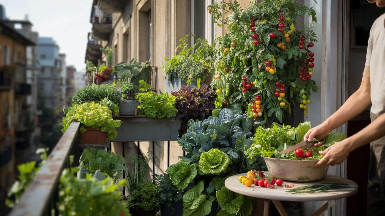 Warzywa balkonowe, które plonują przez pięć miesięcy bez przerwy