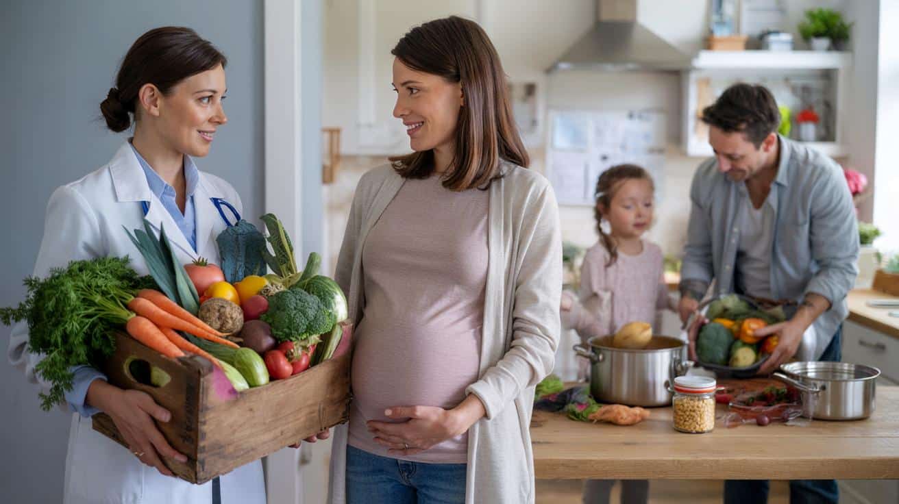 Warzywa bio na receptę dla ciężarnych: francuski pomysł, który daje do myślenia