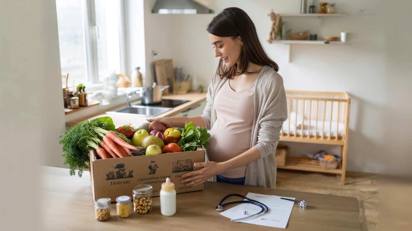 Warzywa bio na receptę dla ciężarnych? Tak działa pionierski program