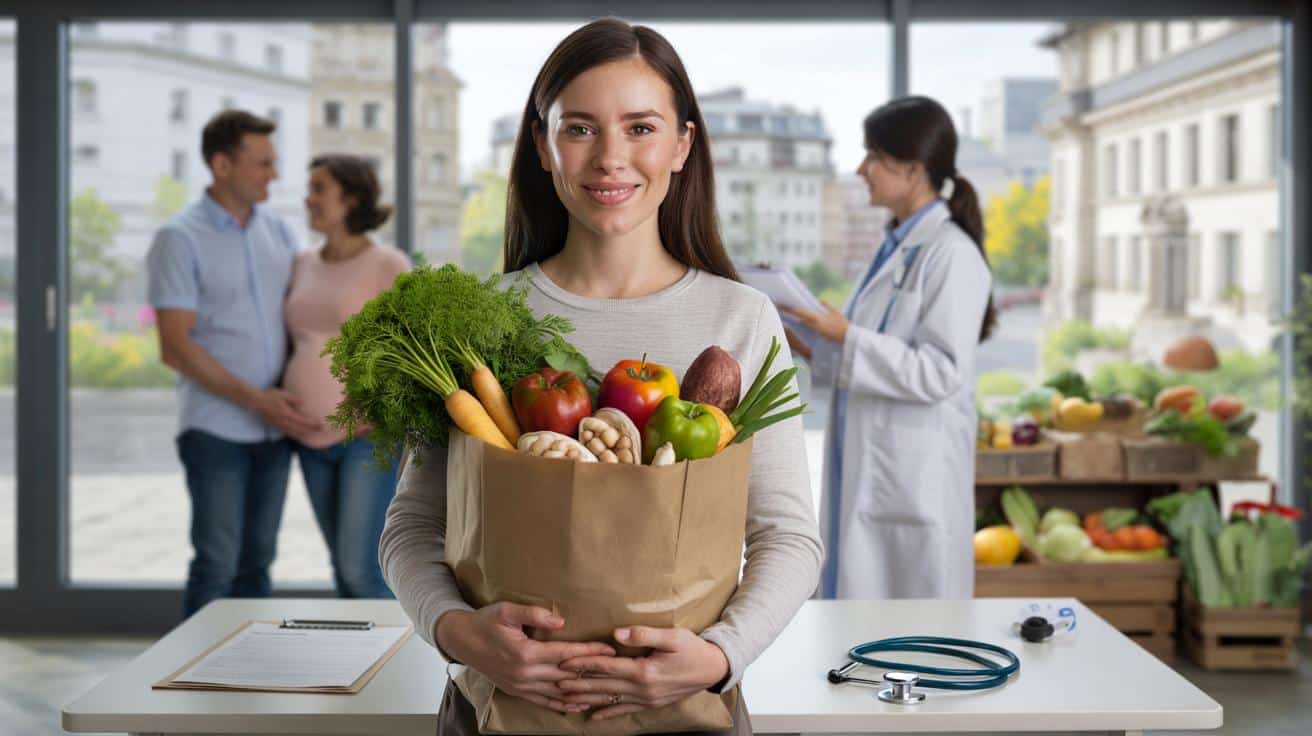 Warzywa ekologiczne na receptę dla ciężarnych: rewolucyjny program z Europy