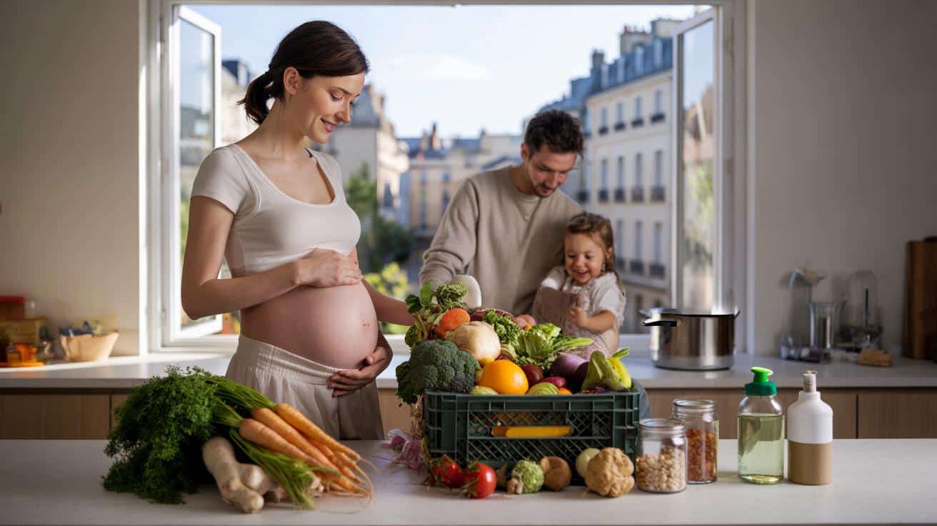 Warzywa ekologiczne na receptę dla przyszłych mam: rewolucja z Francji