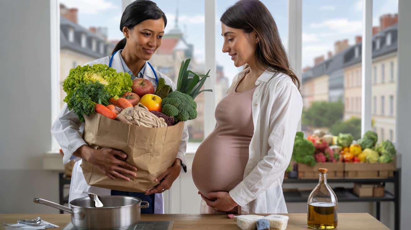 Warzywa ekologiczne na receptę: rewolucyjny program dla ciężarnych