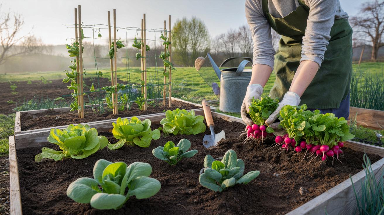 4 warzywa, które posadzisz w marcu i zjesz przed miesiącem
