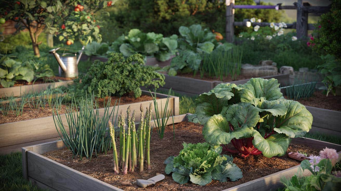 Warzywa, które sadzisz raz i zbierasz latami: przepis na prawie samowystarczalny ogród