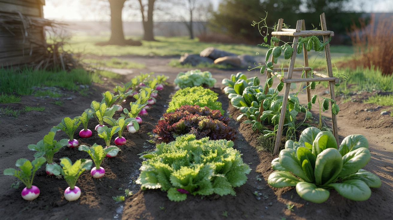 4 warzywa, które posadzisz w marcu i zjesz jeszcze przed końcem miesiąca