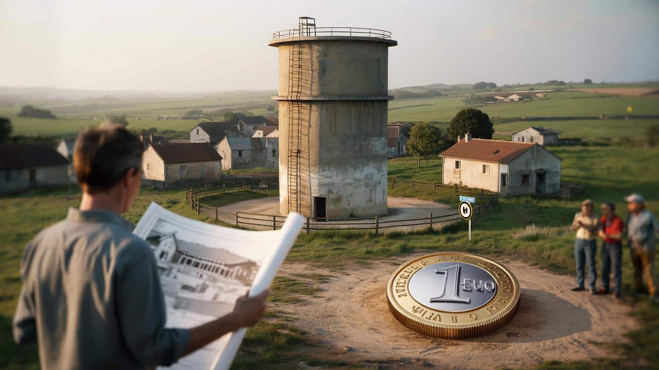 We Francji sprzedają wieżę ciśnień za 1 euro. Jest haczyk