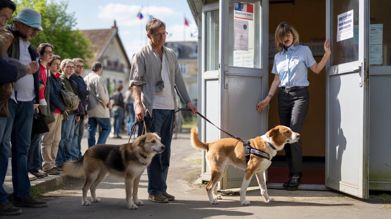 Czy można wejść z psem do lokalu wyborczego? Sprawdzamy zasady