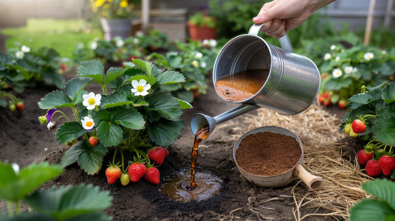 Większe truskawki z jednej kuchennej resztki. Błąd robią już w marcu