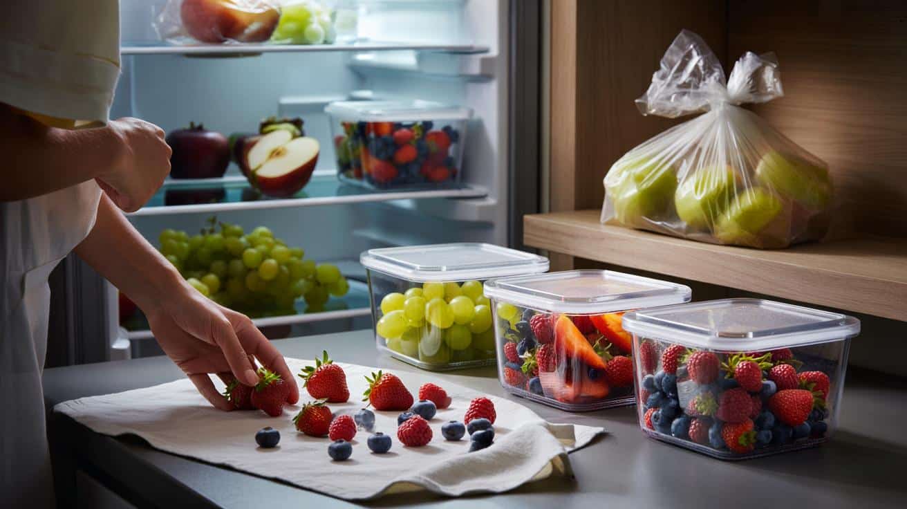 Wiele osób myje owoce dopiero przed jedzeniem nie wiedząc, że można je przygotować wcześniej