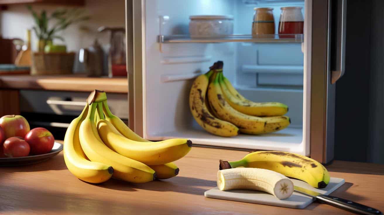 Wiele osób przechowuje banany w lodówce nie wiedząc, że skórka szybciej ciemnieje