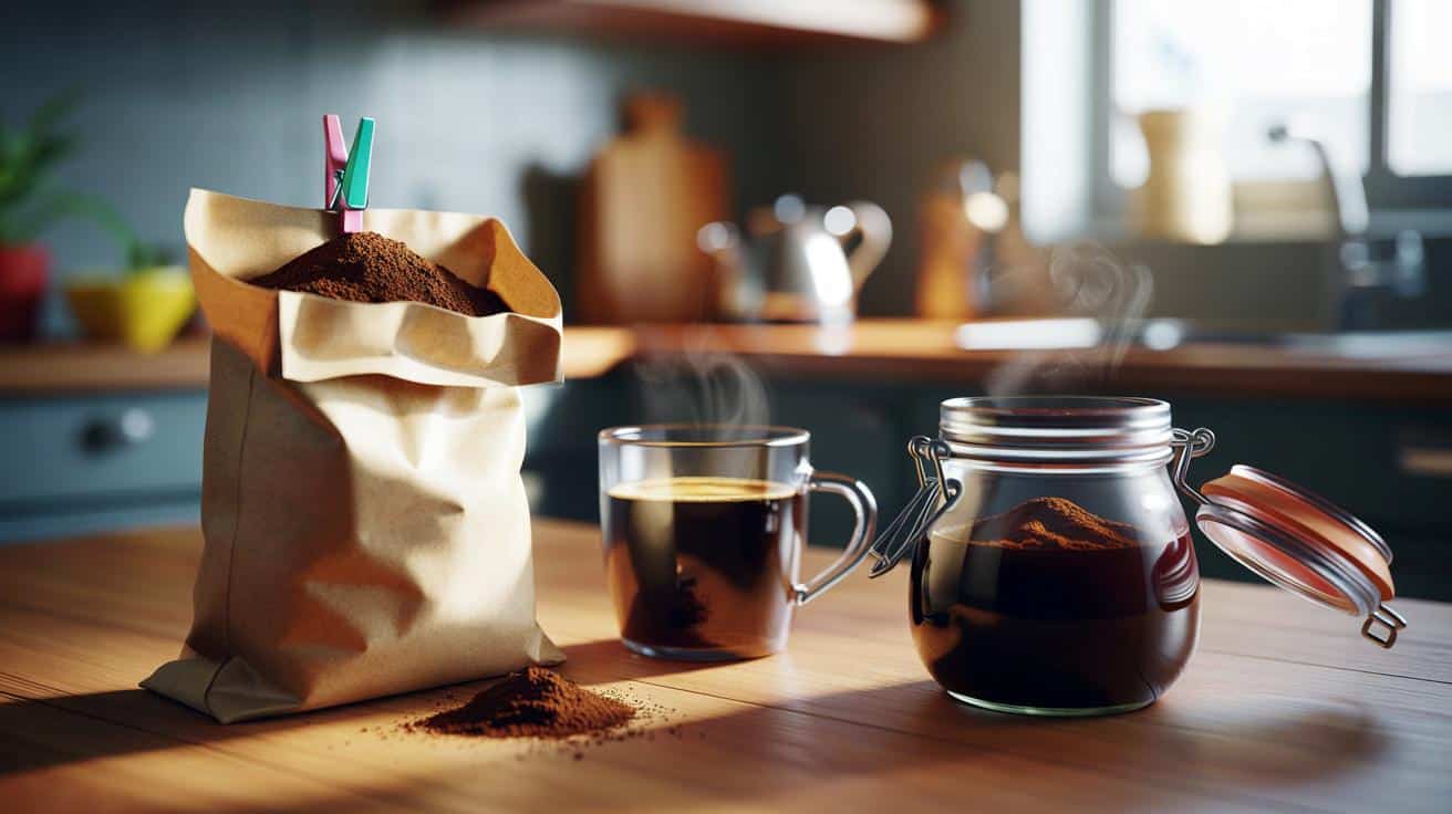 Wiele osób przechowuje kawę mieloną w otwartym opakowaniu nie wiedząc, że szybko wietrzeje