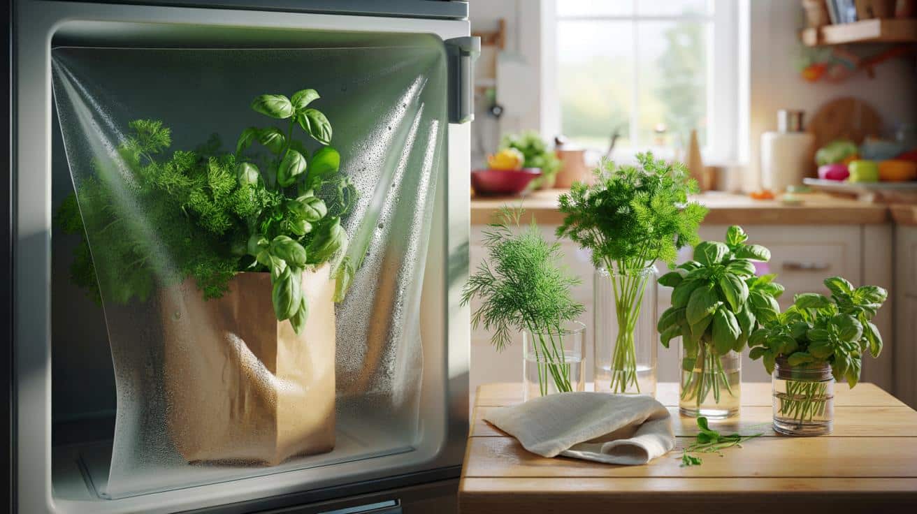 Wiele osób przechowuje świeże zioła w plastikowej torbie nie wiedząc, że szybciej więdną