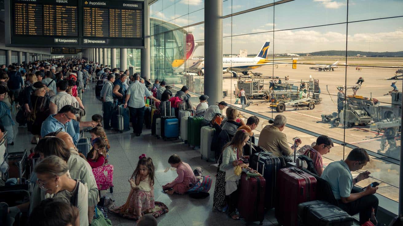 Wielkanoc 2026 pod znakiem chaosu na lotniskach. Tysiące turystów utknie w drodze