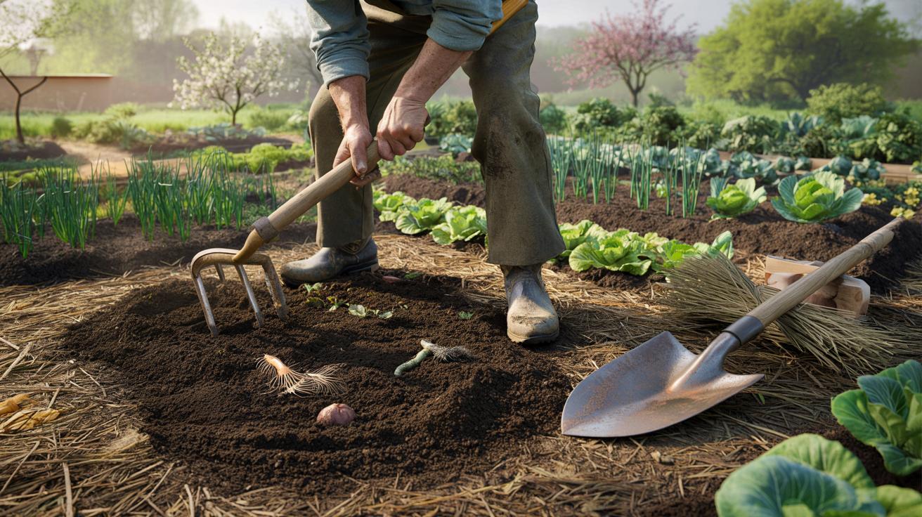 Wiosenne przekopywanie ogródka może zrujnować glebę. Sprawdź lepszy sposób