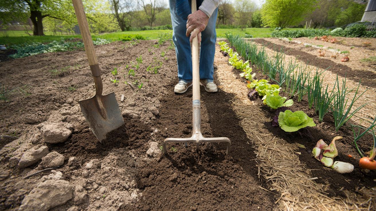 Wiosenne przekopywanie ogrodu może szkodzić glebie. Co robić zamiast?