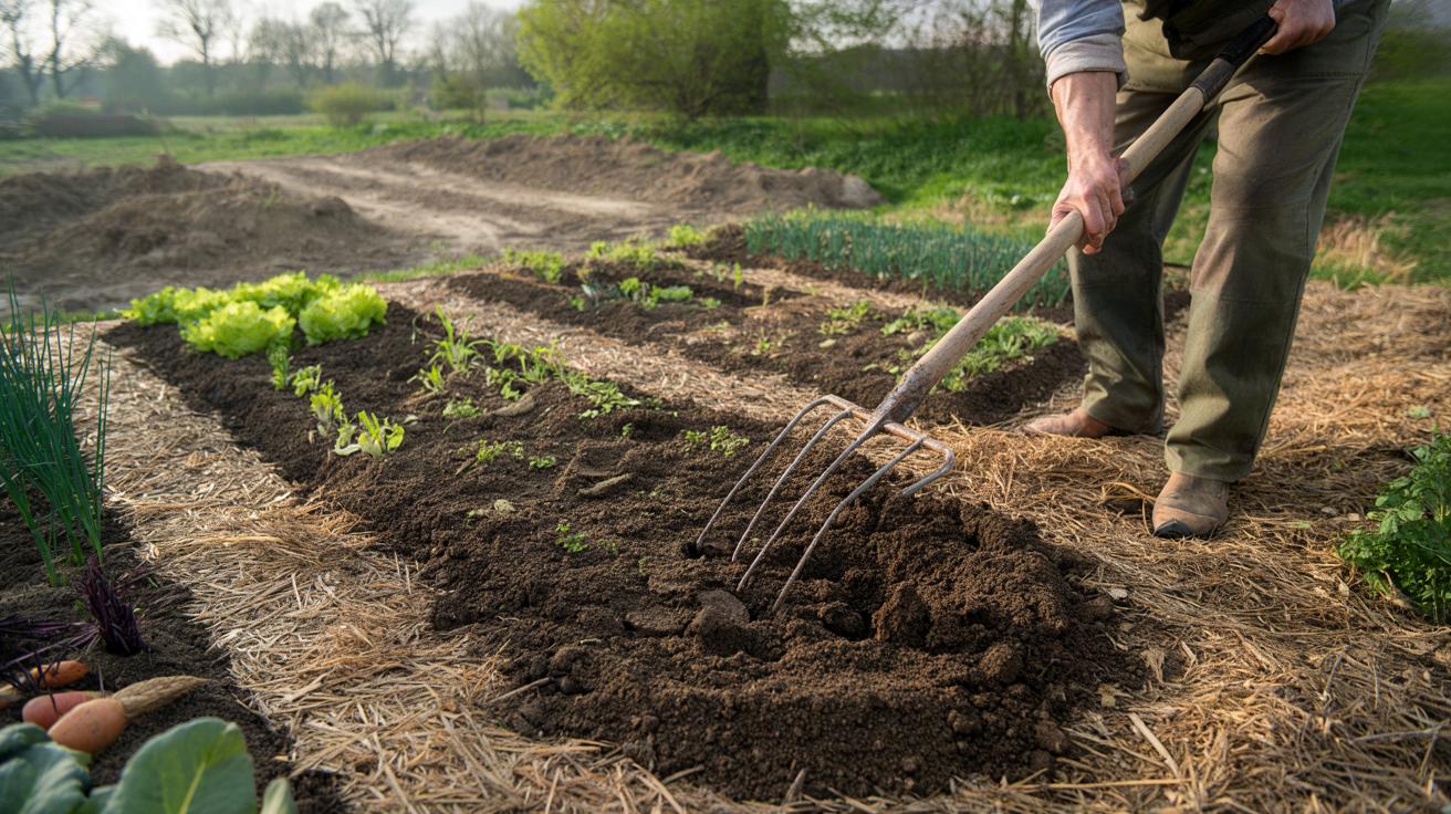 Wiosenne przekopywanie warzywnika może mu poważnie zaszkodzić. Co robić zamiast?