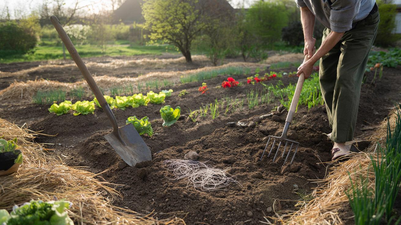 Wiosenne przekopywanie warzywnika? Ogrodnicy ostrzegają: możesz zaszkodzić glebie