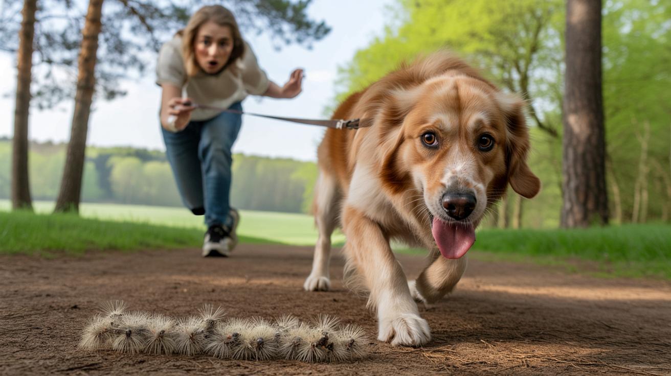 Wiosenne spacery z psem w niebezpieczeństwie. Jeden odruch może go zabić