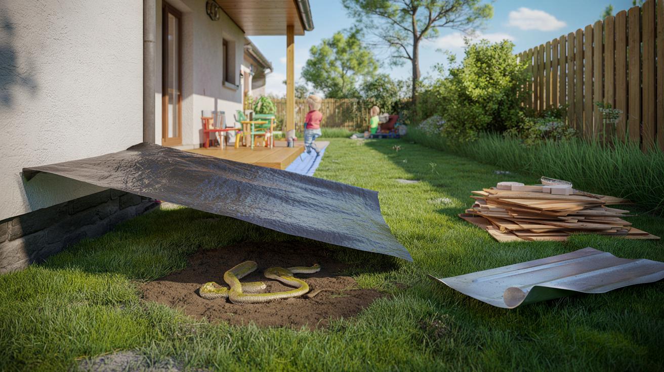 Wiosną nie zostawiaj tego w ogrodzie na ziemi. Przyciąga węże pod sam dom