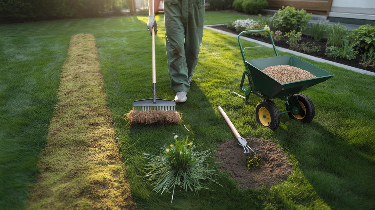 Wiosną niszczysz trawnik nawozem? Te 4 proste kroki ratują murawę