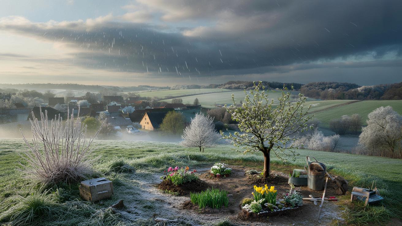 Wiosna w odwrocie: pod koniec marca wraca mróz do -10°C i przymrozki